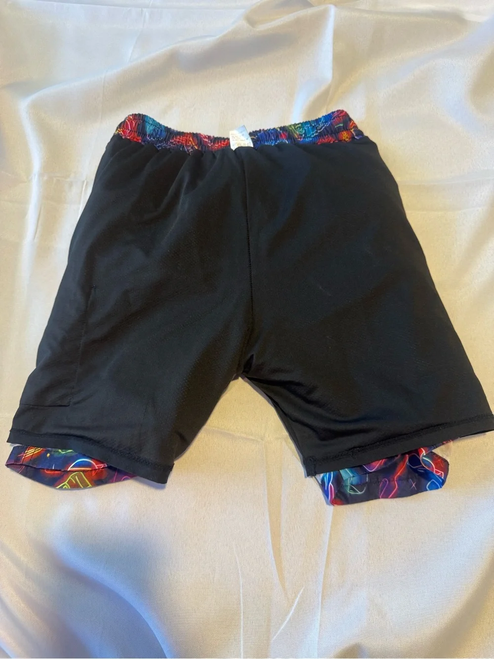 Boy’s Size 10, Neon Swim Trunks
